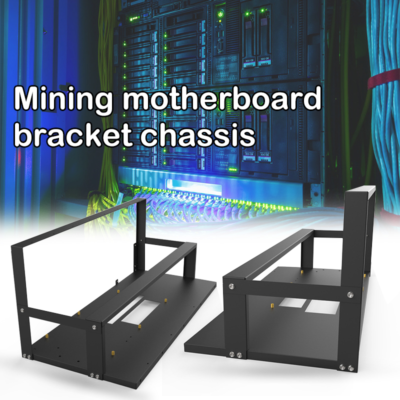 Gpu Mining Rig Frame 8 Gpu - マイニングシステム用マザーボードホルダー,PCコンポーネント,8 GB,GPUラックのみ,GK99