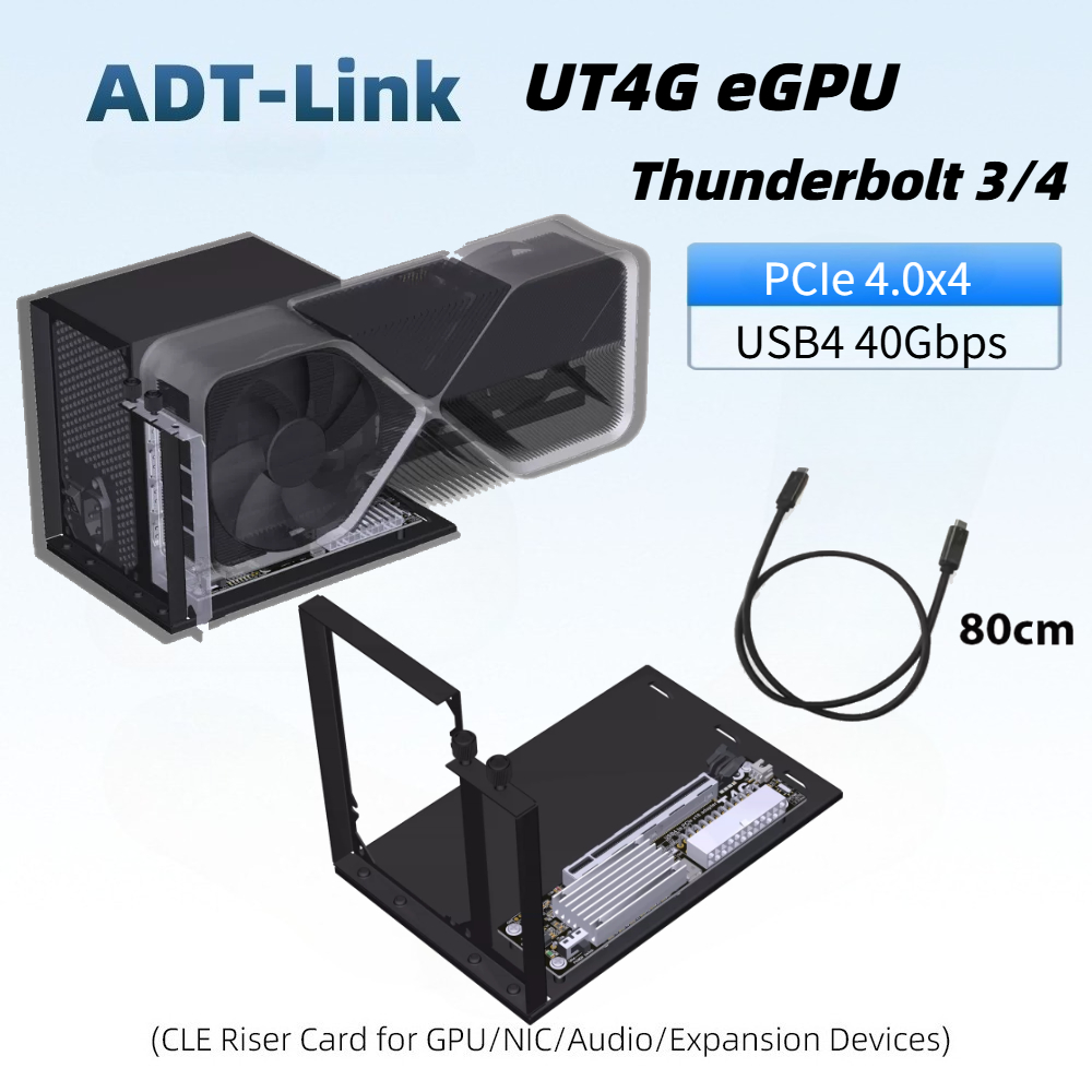 Gpu External Dock Egpu Thunderbolt 4 - UT4G 外付けグラフィックカードドックステーション Thunderbolt 3/4 USB4対応 PCI-E