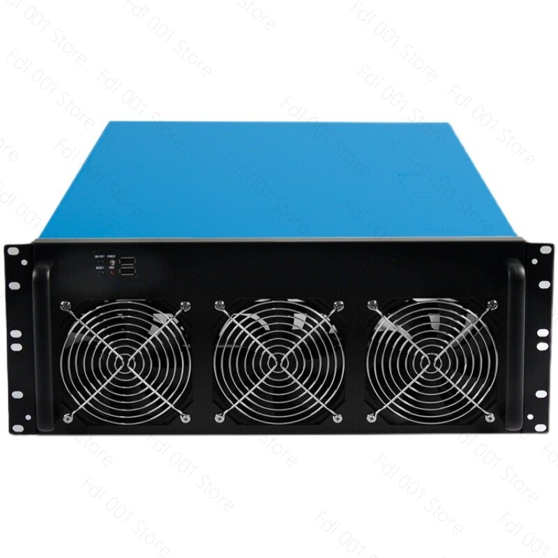 Server Gpu Chassis 4U - 4Uマルチグラフィックカードシャーシ 6/8グラフィックカードマルチGPUシャーシ IDCコンピュータールームPCIEアダプターカードラック ETHサーバー
