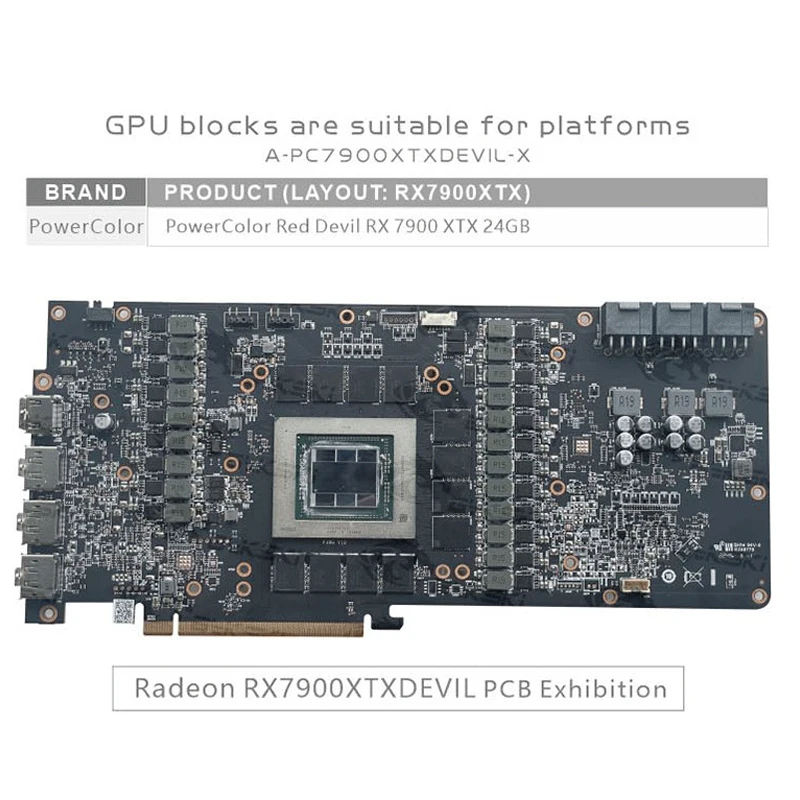 Bykski A-PC7900XTXDEVIL-X GPU  - Rx 7900 Xtx 24Gb のレビューと価格