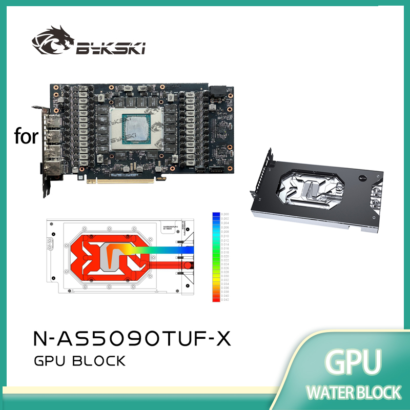 Bykski N-AS5090TUF-X GPU ウォーター - Rtx 5090 32Gb のレビューと価格