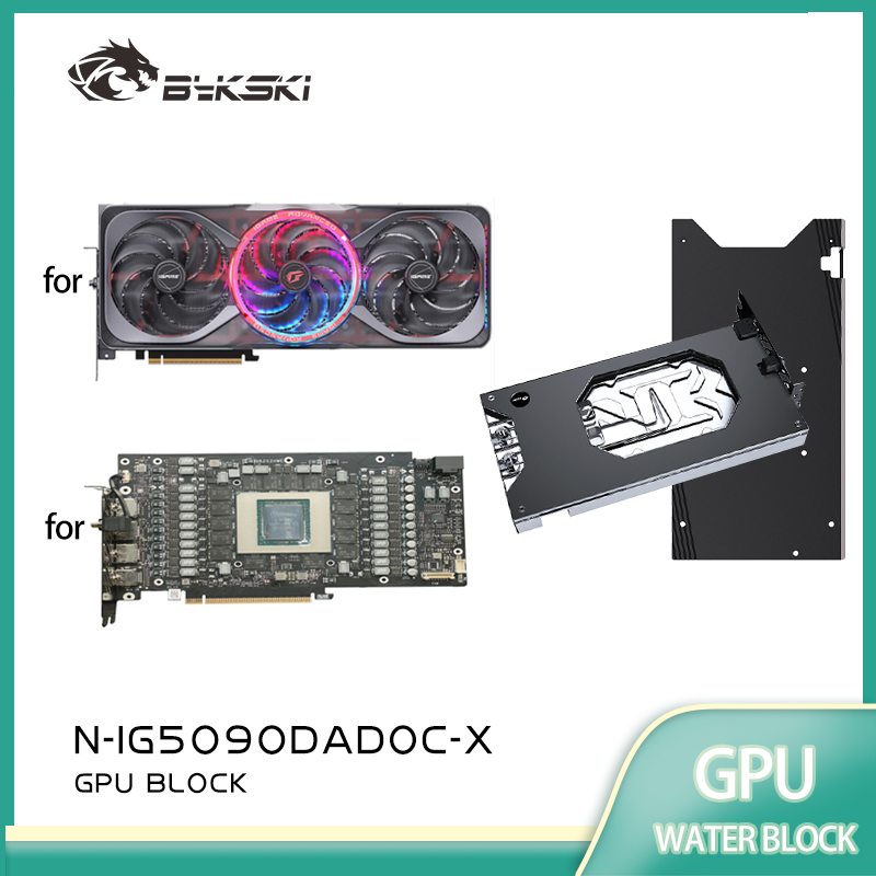 Bykski製GPUブロック、Colorful IGame  - Rtx 5090 32Gb のレビューと価格