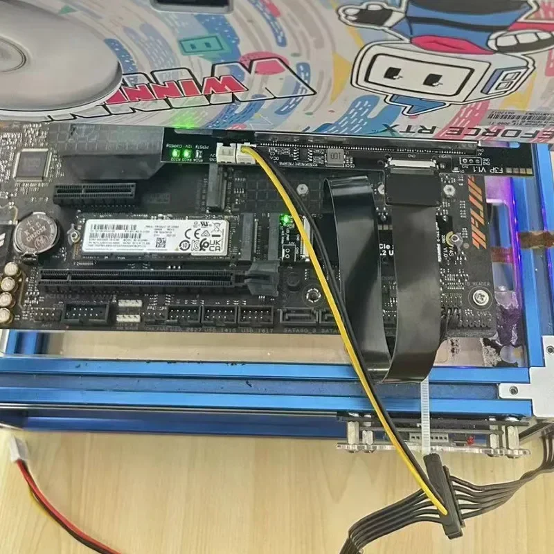 ADT-Link PCIe 5.0 M.2 NGFF NVM - Pcie 5.0 Gpu Riser Cable のレビューと価格